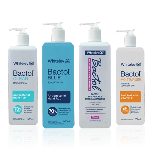Bactol® Product Range - Whiteley